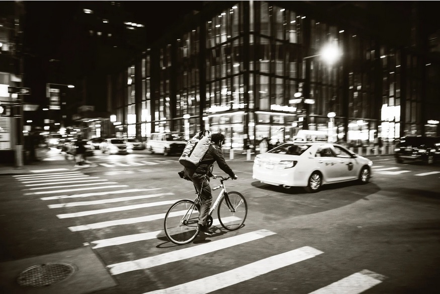 rower w mieście